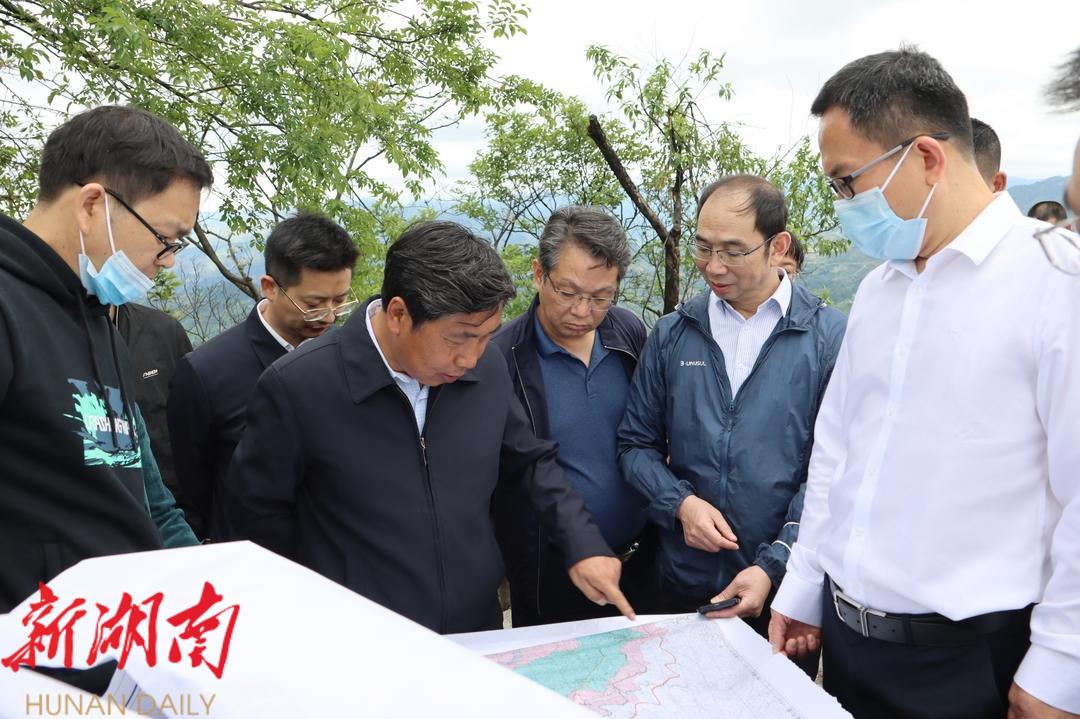 湖南省林业局、湖南南山国家公园管理局领导来崀山调研_邵阳头条网